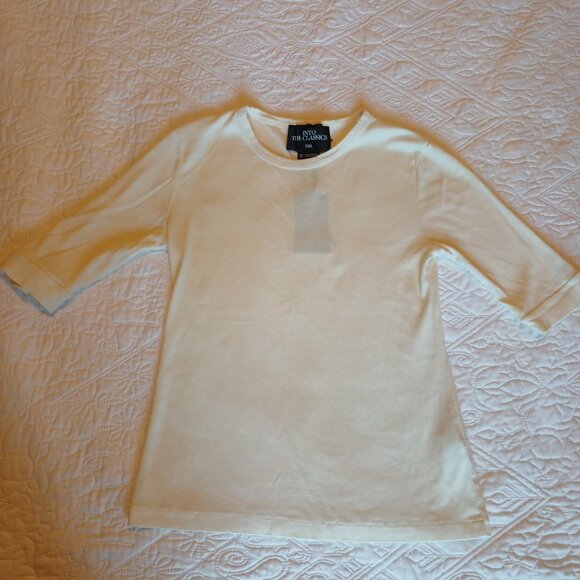 ZARA Washed T-Shirt Limited Edition Classic Cotton Top - Picture 5 of 6